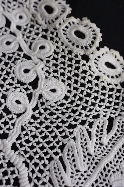 アンティークレース　dentelle antique アンティークレース　襟4 .FR a l'epoque