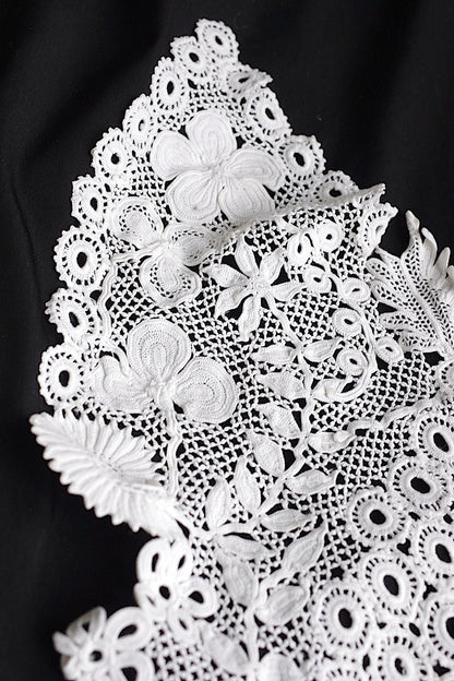 アンティークレース　dentelle antique アンティークレース　襟4 .FR a l'epoque