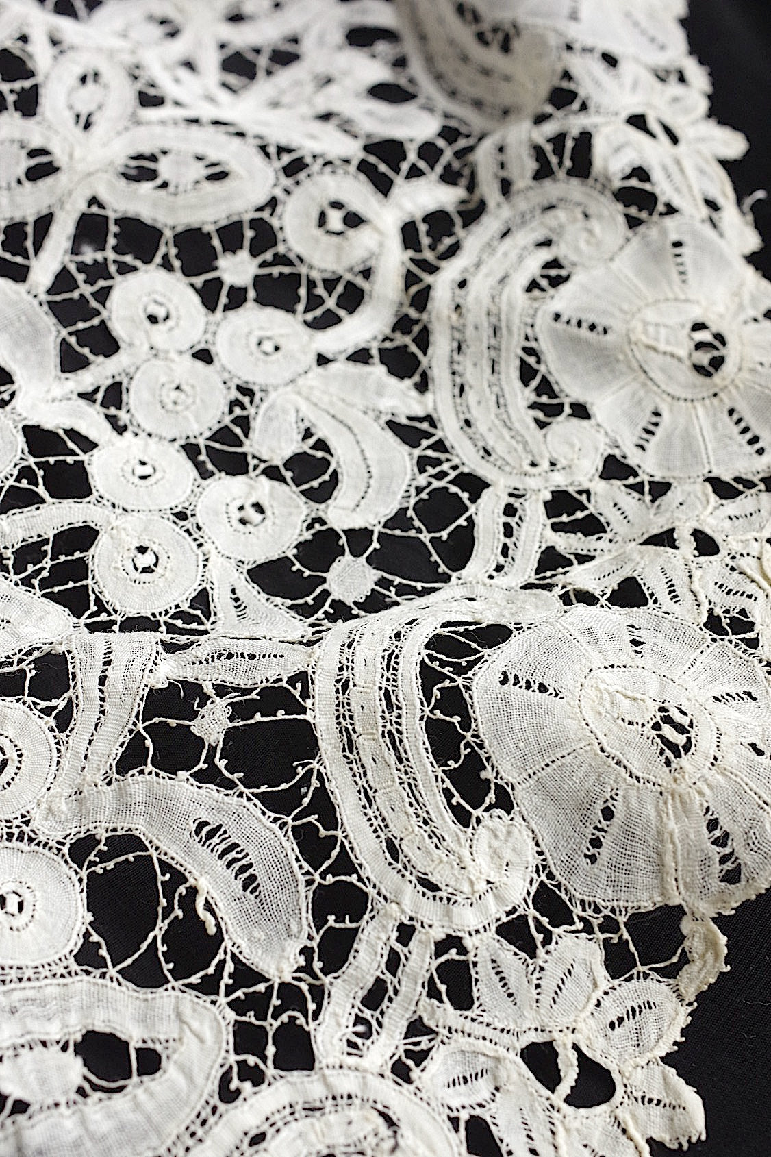 アンティークレース　dentelle antique アンティークレース　襟9 .FR a l'epoque