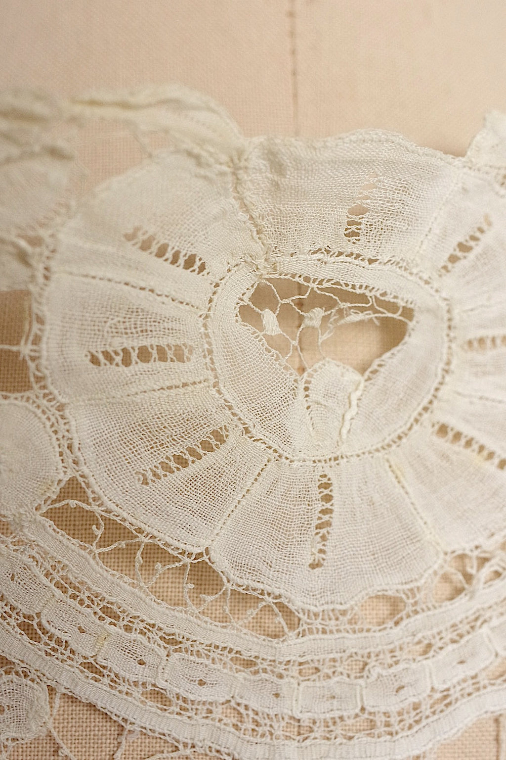 アンティークレース　dentelle antique アンティークレース　襟9 .FR a l'epoque