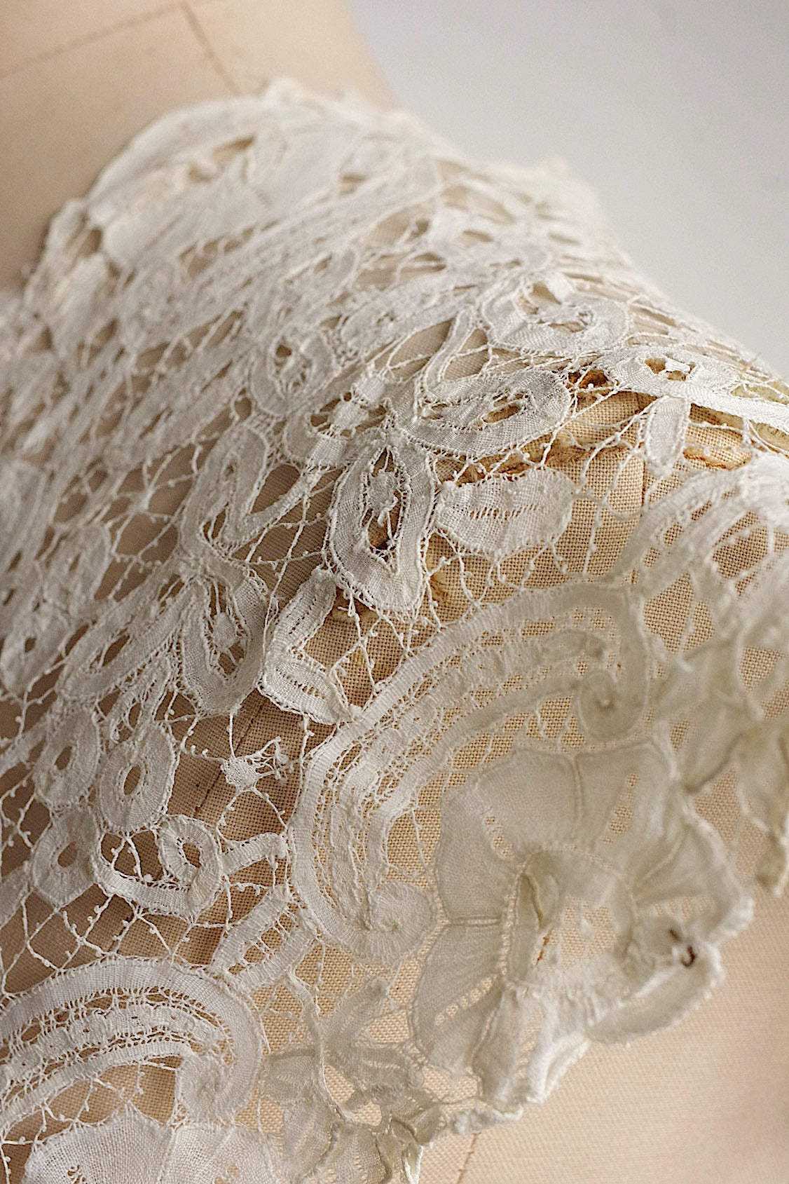 アンティークレース　dentelle antique アンティークレース　襟9 .FR a l'epoque