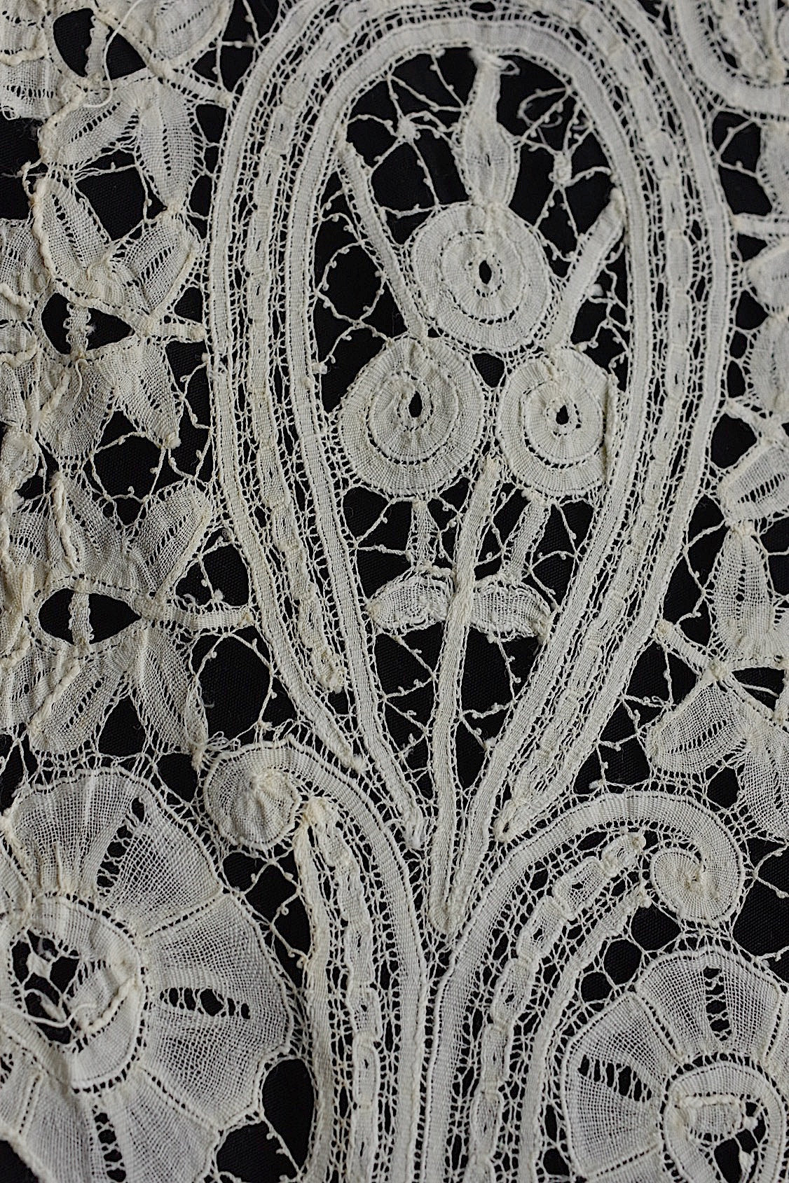 アンティークレース　dentelle antique アンティークレース　襟9 .FR a l'epoque