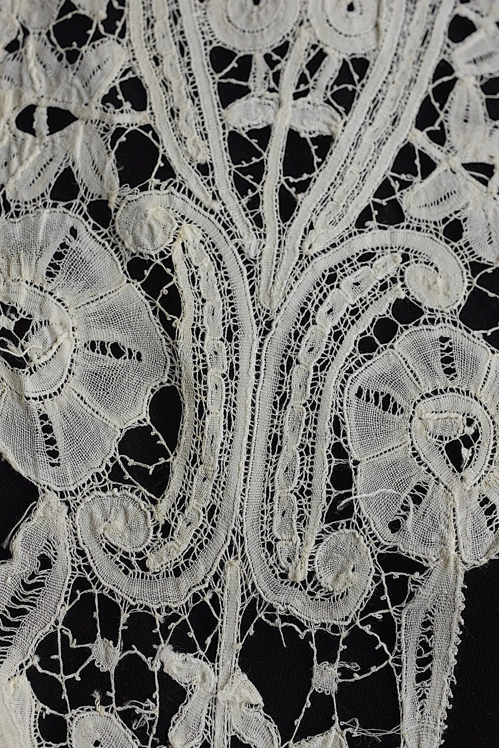 アンティークレース　dentelle antique アンティークレース　襟9 .FR a l'epoque