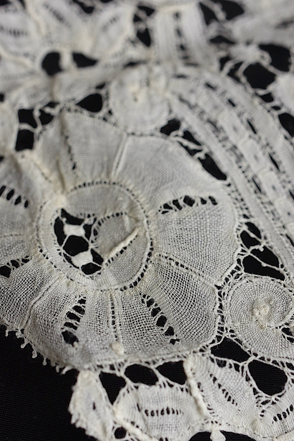 アンティークレース　dentelle antique アンティークレース　襟9 .FR a l'epoque