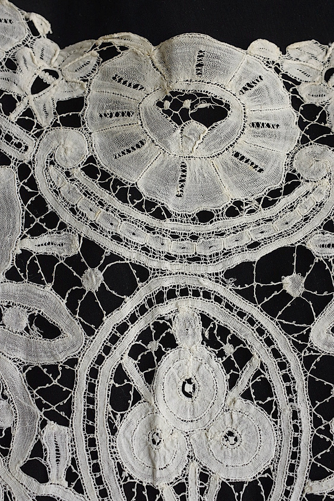 アンティークレース　dentelle antique アンティークレース　襟9 .FR a l'epoque