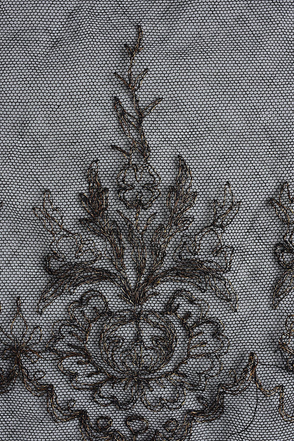 アンティークレース　dentelle antique アンティークレース　くろ　lot2 .FR a l'epoque