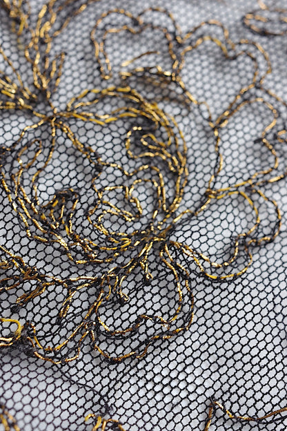 アンティークレース　dentelle antique アンティークレース　くろ　lot2 .FR a l'epoque