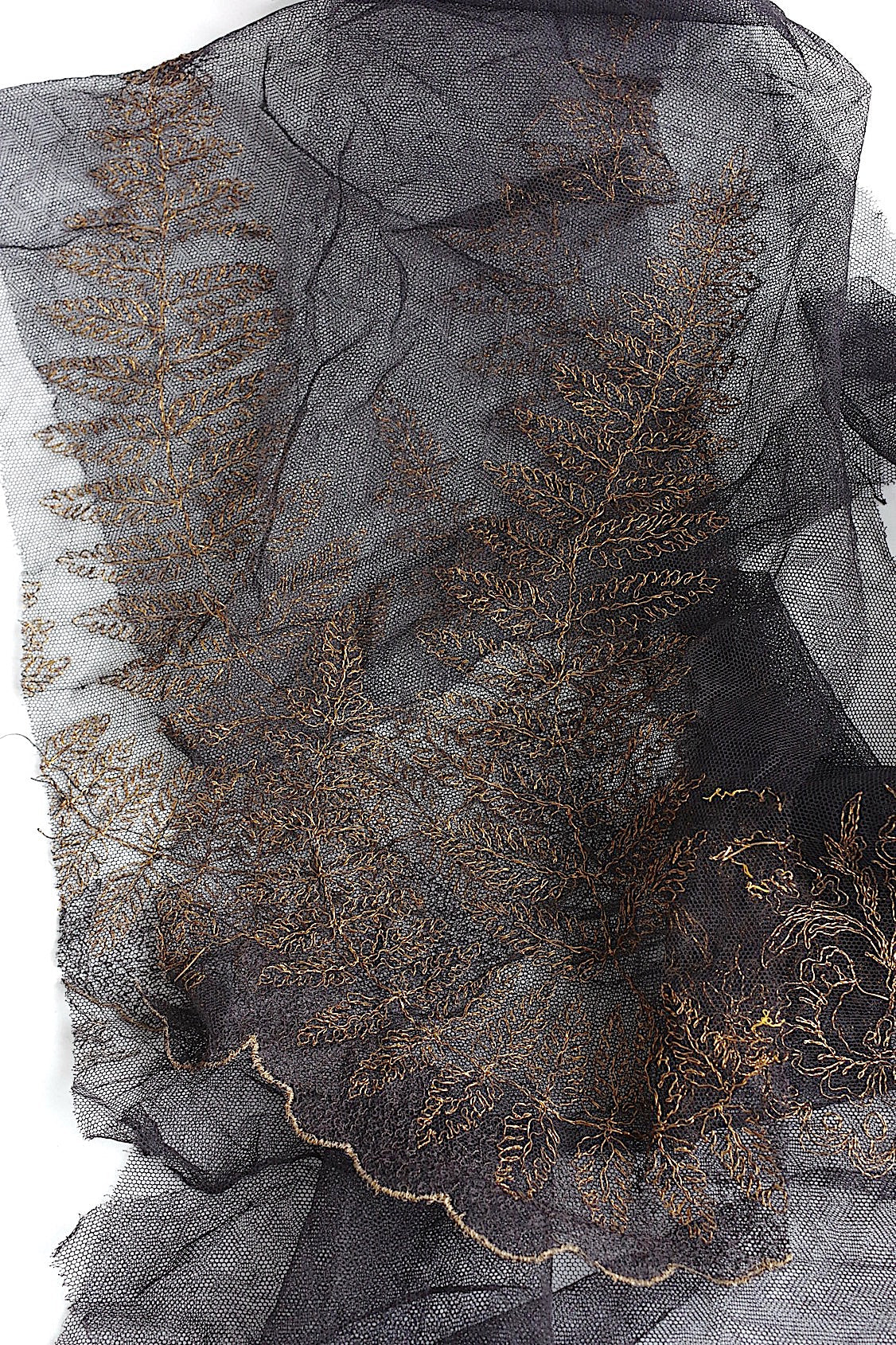アンティークレース　dentelle antique アンティークレース　くろ　lot2 .FR a l'epoque