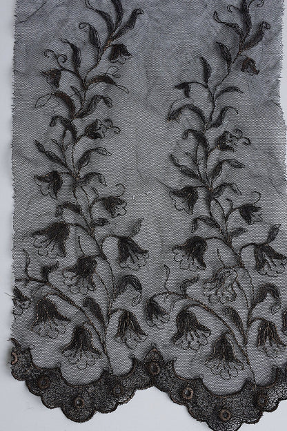 アンティークレース　dentelle antique アンティークレース　くろ　lot2 .FR a l'epoque