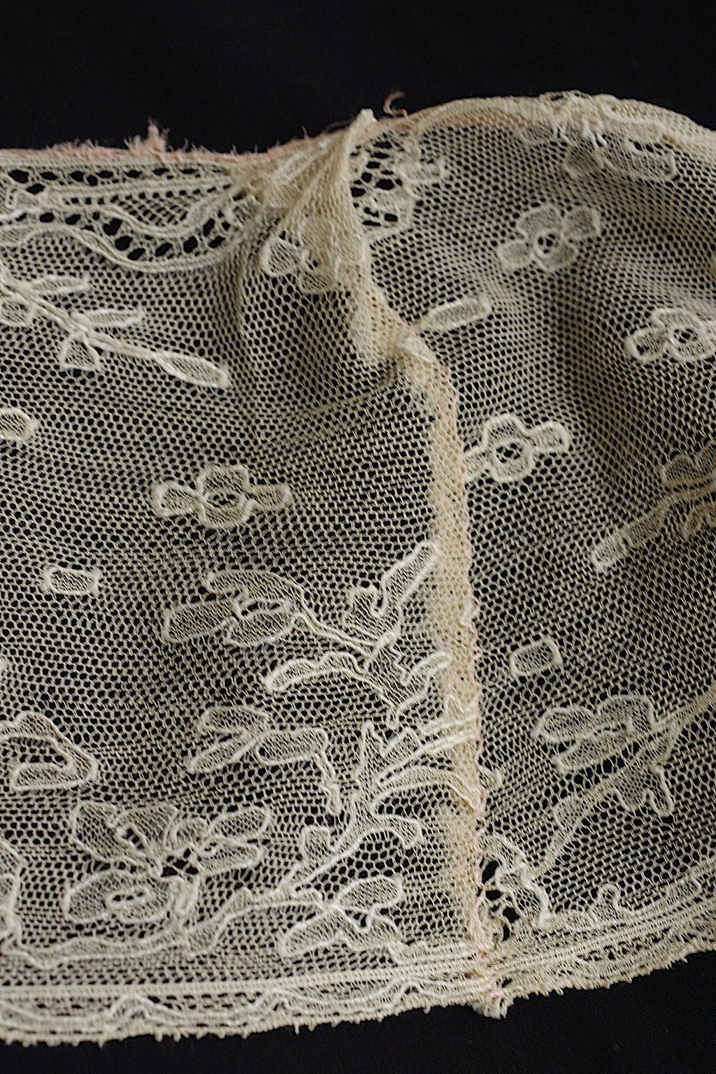 アンティークレース　dentelle antique アンティークレース　素材用　３種 .FR a l'epoque