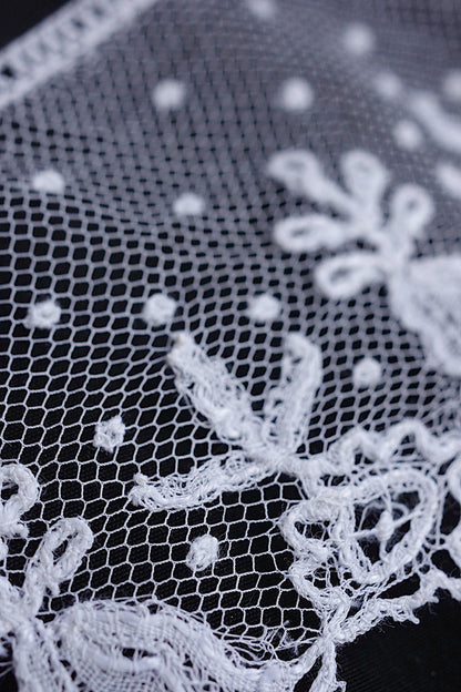 アンティークレース　dentelle antique アンティークレース　素材用　４本 .FR a l'epoque