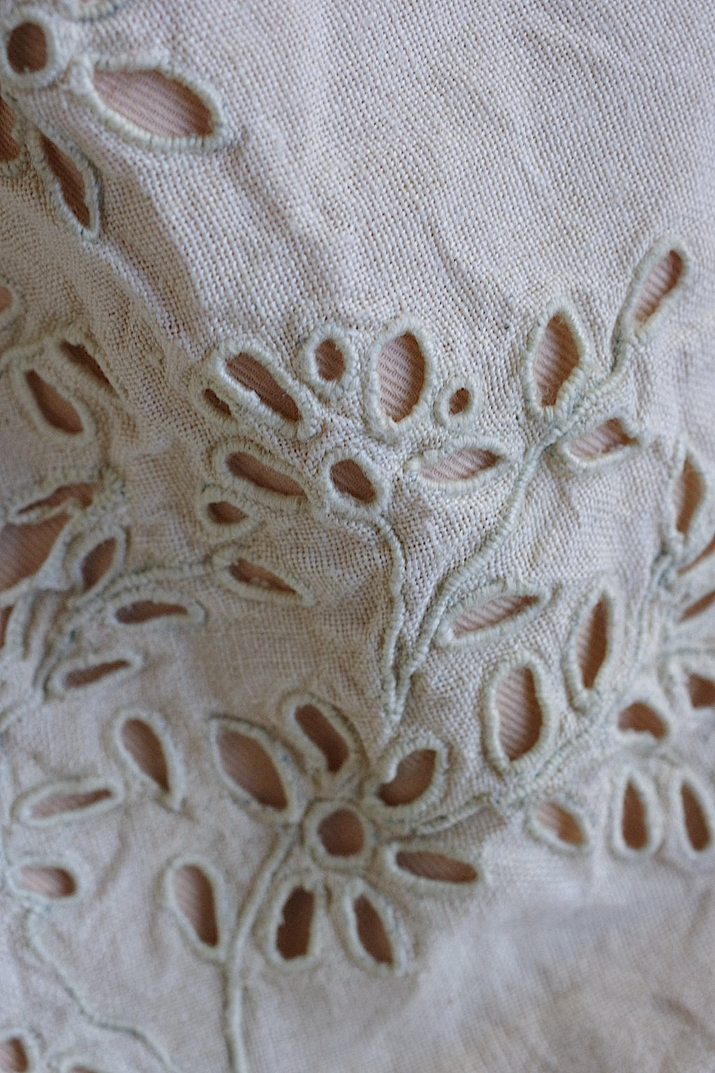 アンティークレース　dentelle antique アンティーク刺繍　巾着 .FR a l'epoque