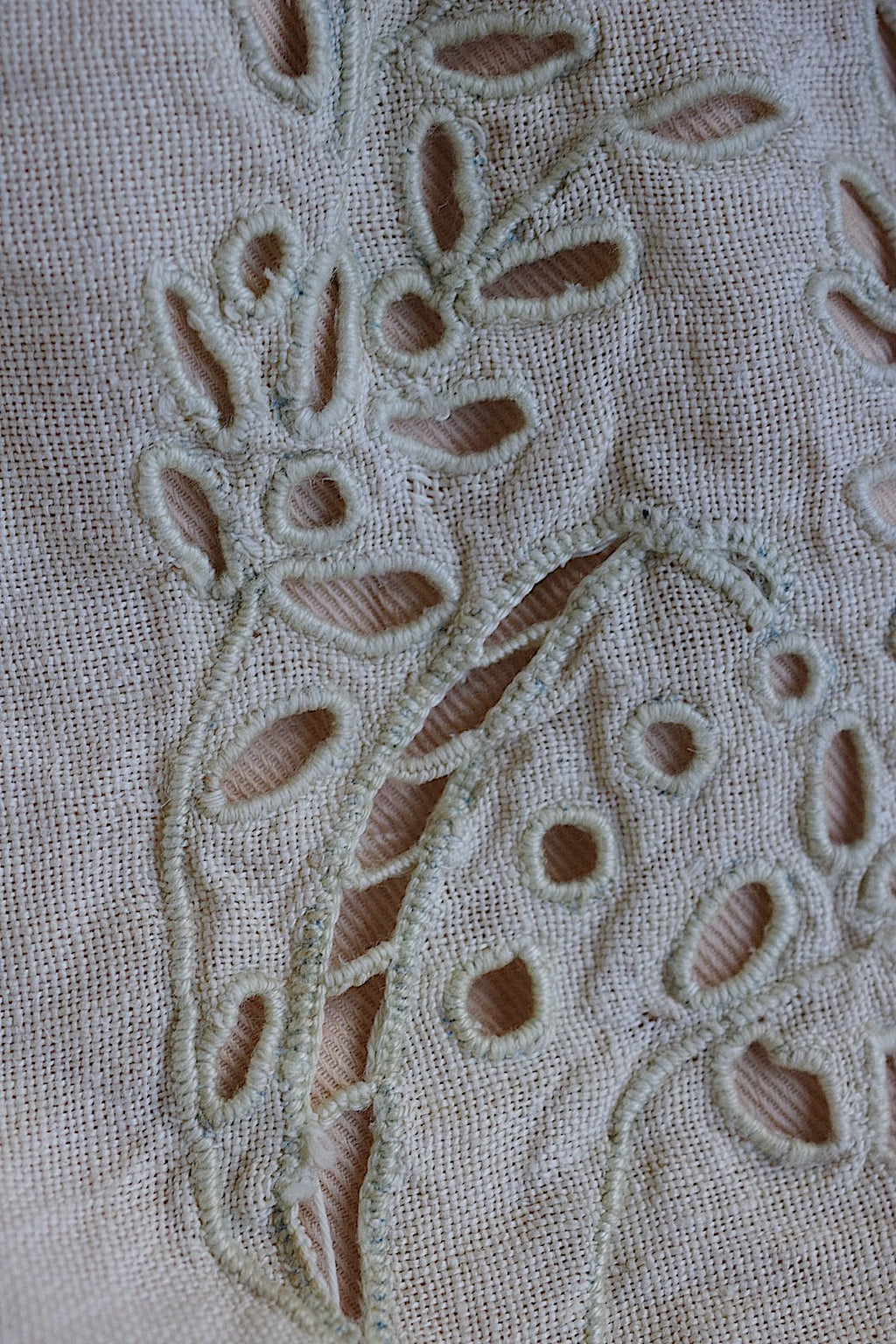 アンティークレース　dentelle antique アンティーク刺繍　巾着 .FR a l'epoque