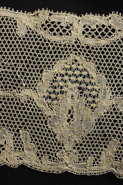 アンティークレース　dentelle antique アンティークレース　280cm .FR a l'epoque
