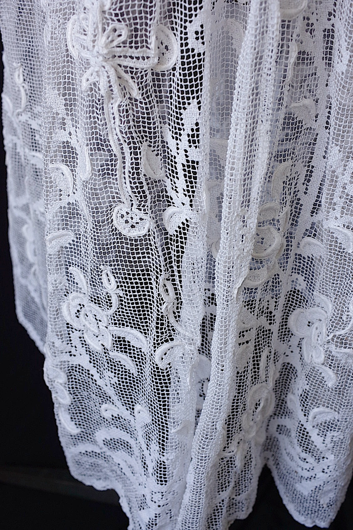アンティーク 教会チュニック　vetement antique l'aube 2 .FR a l'epoque