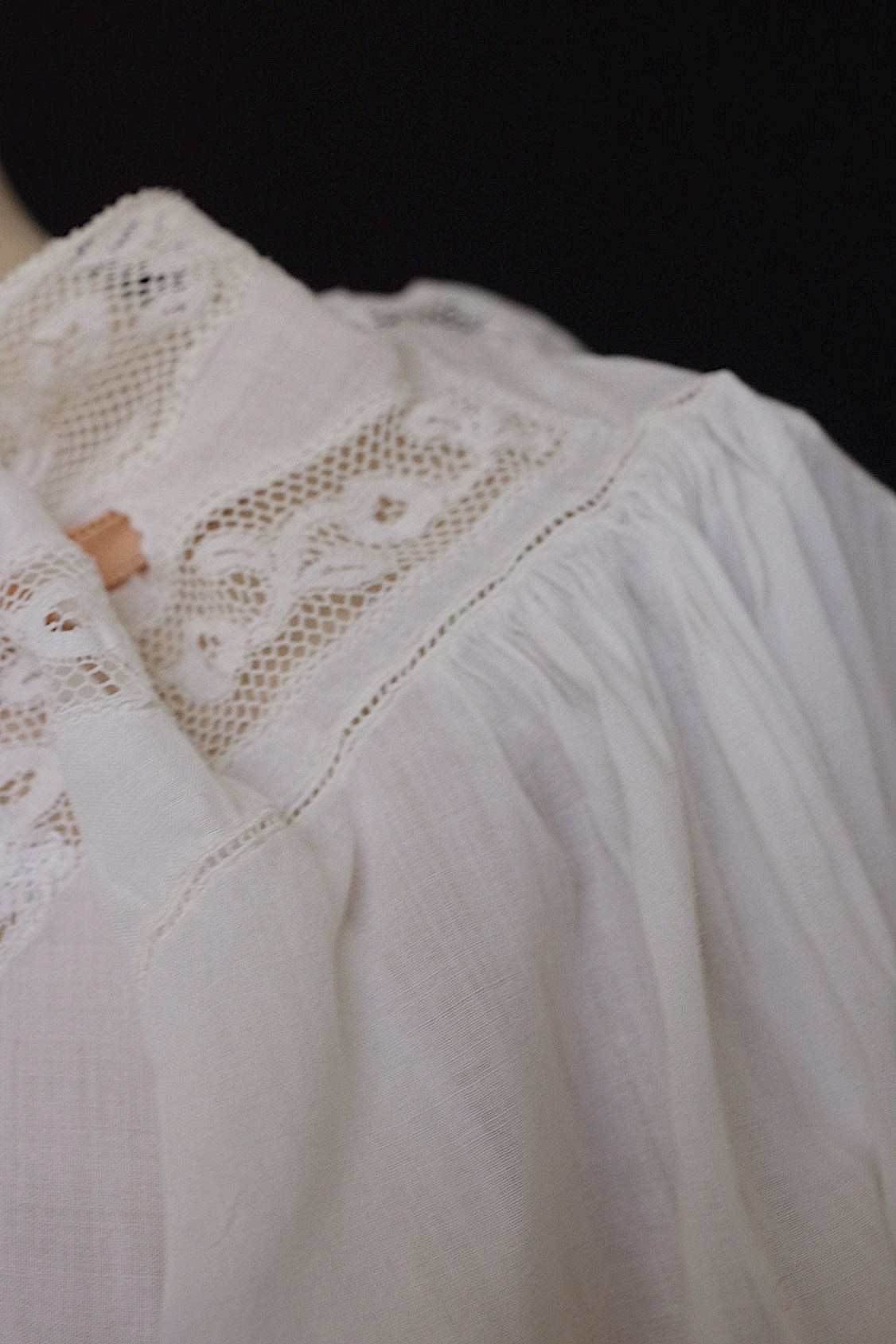 アンティーク ワンピース　vetement antique robe de chambre 2 .FR a l'epoque