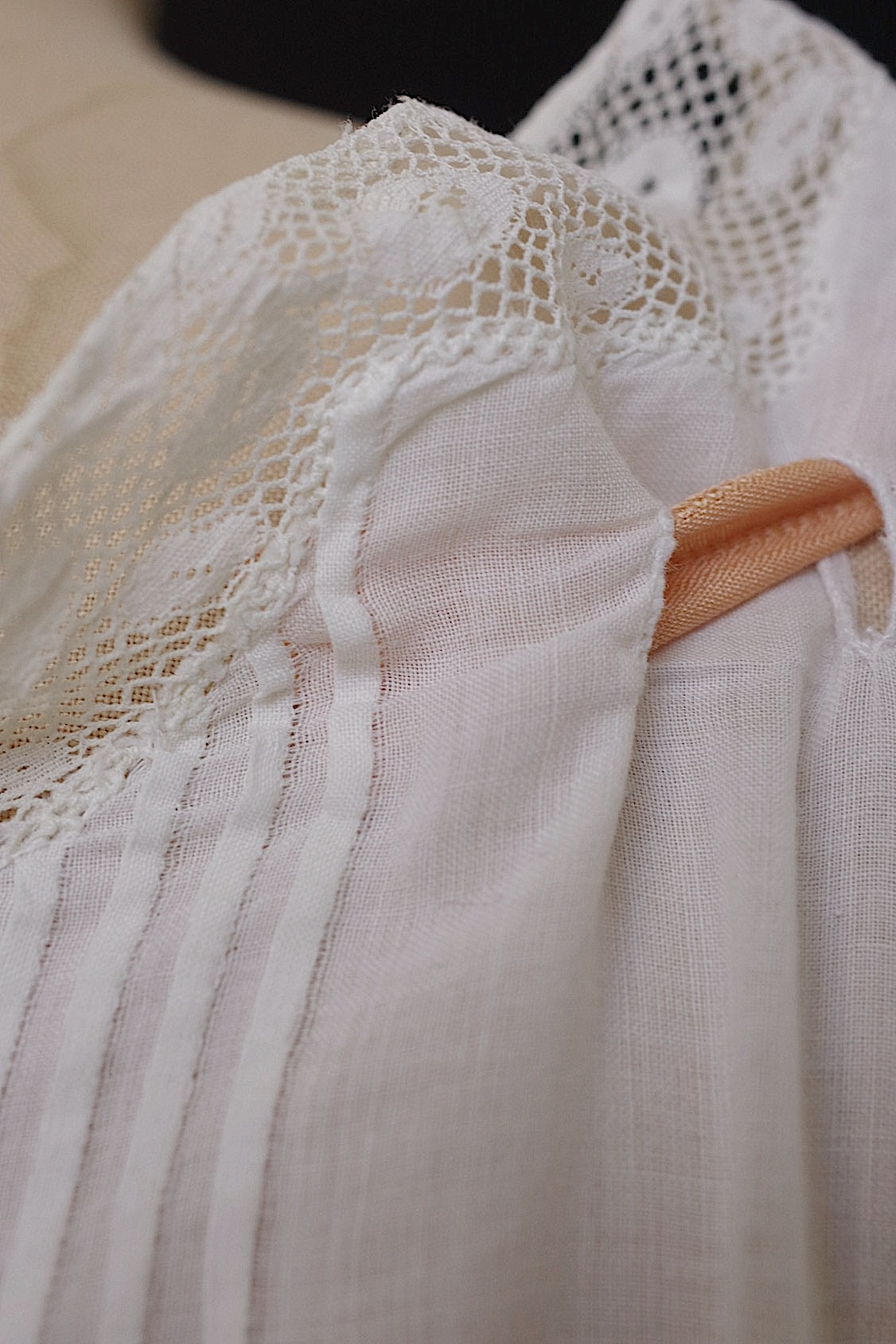 アンティーク ワンピース　vetement antique robe de chambre 2 .FR a l'epoque