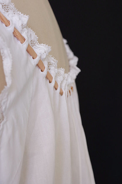 アンティーク ワンピース　vetement antique robe de chambre 3 .FR a l'epoque