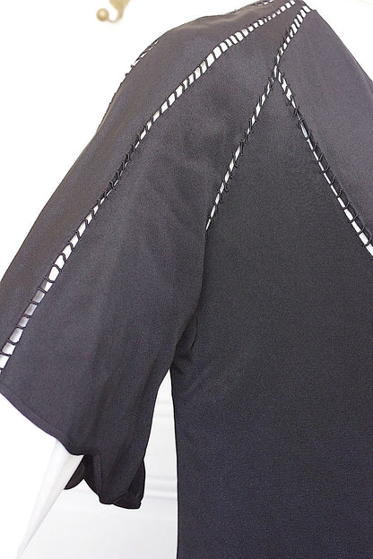 アンティーク 羽織　vetement antique くろコート　羽織 .FR a l'epoque