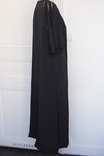 アンティーク 羽織　vetement antique くろコート　羽織 .FR a l'epoque