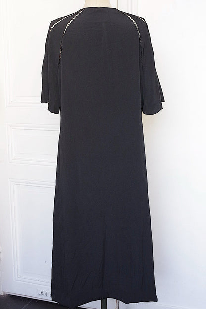 アンティーク 羽織　vetement antique くろコート　羽織 .FR a l'epoque