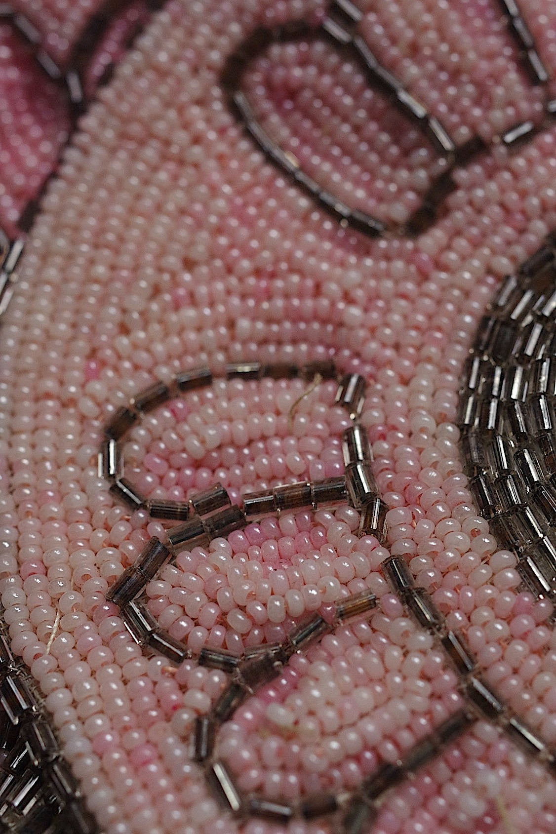 アンティークビーズポーチ　sac antique 2 .FR a l'epoque