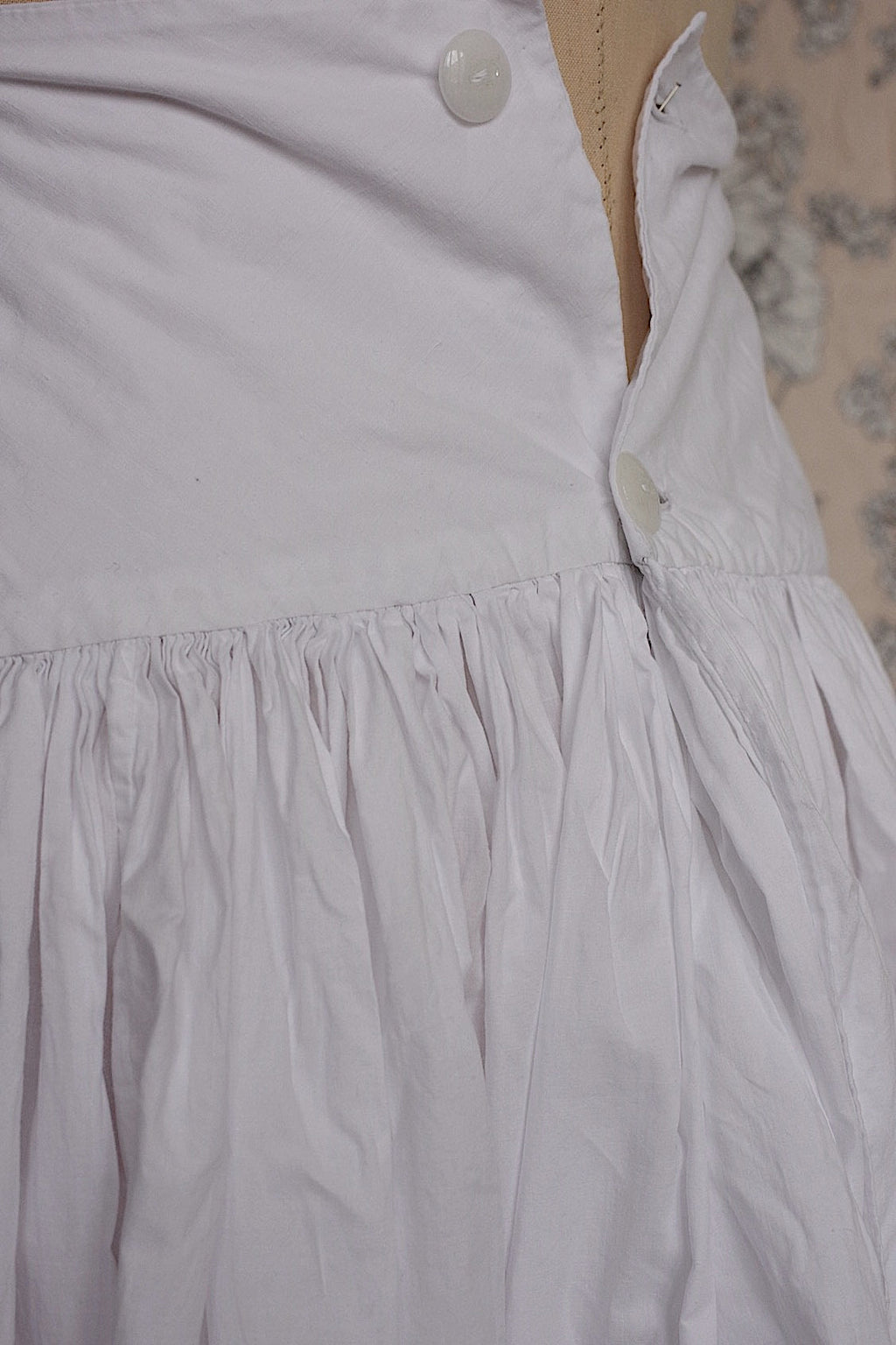 アンティークスカート　vêtement antique skirt1 .FR a l'epoque