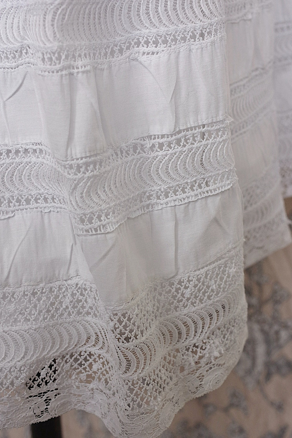 アンティークスカート　vêtement antique skirt2 .FR a l'epoque