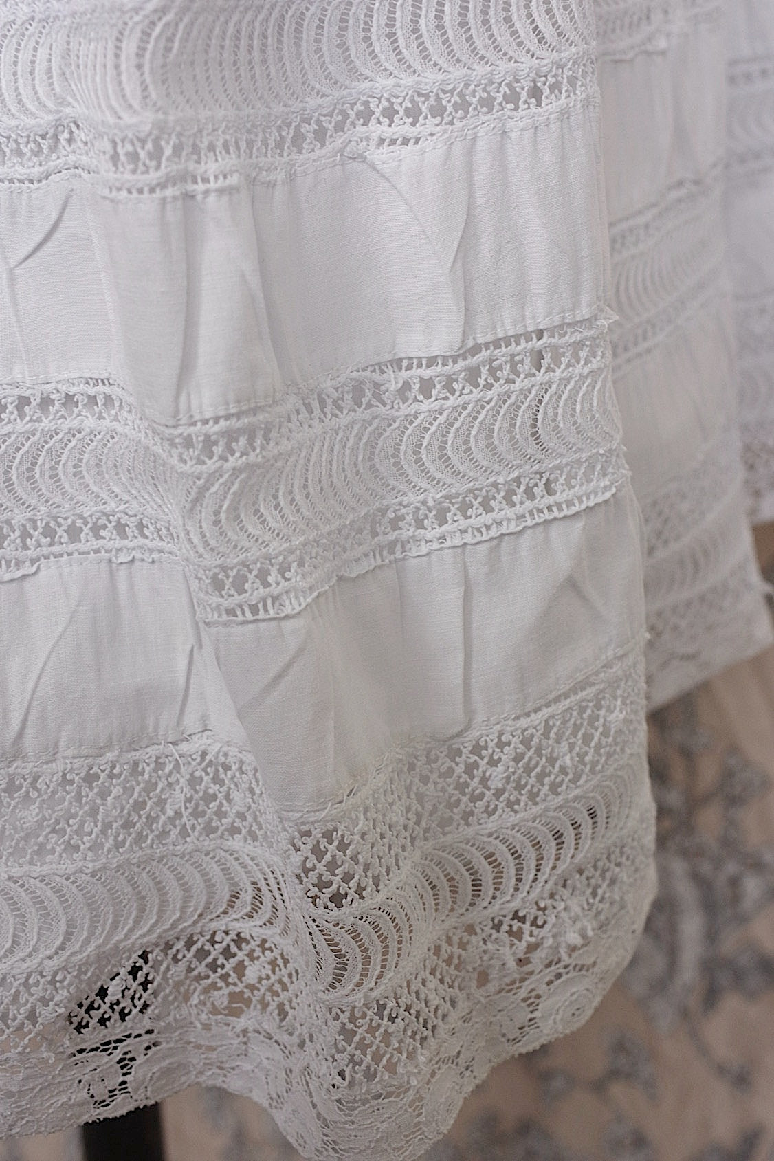 アンティークスカート　vêtement antique skirt2 .FR a l'epoque