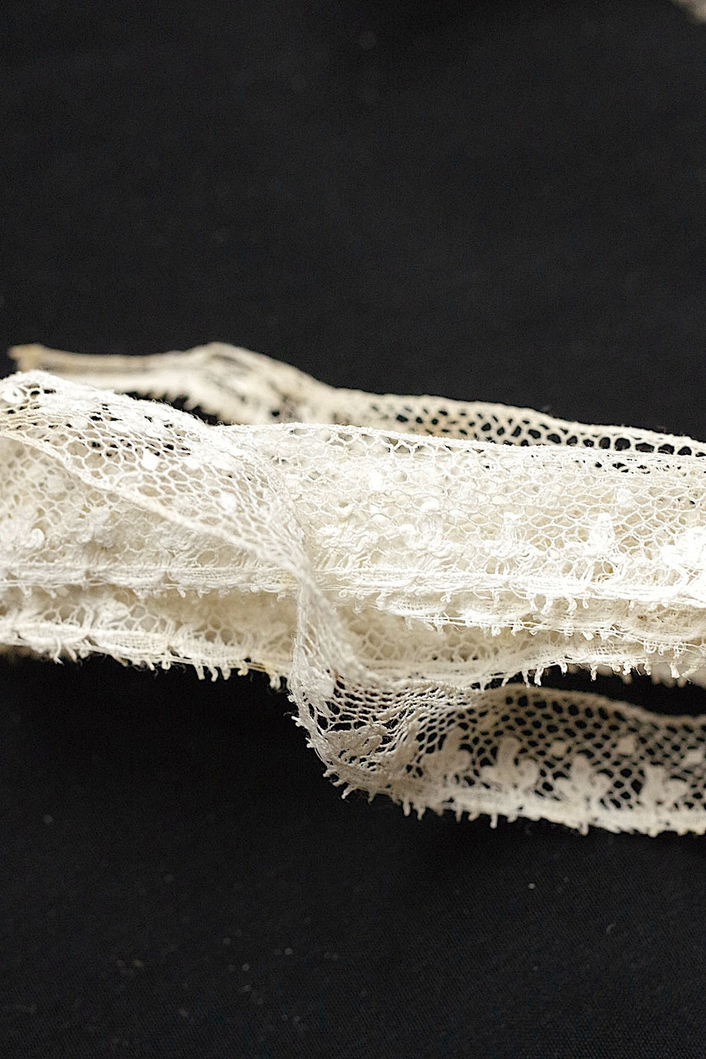 アンティークレース　dentelle antique 　127cm＋おまけ .FR a l'epoque