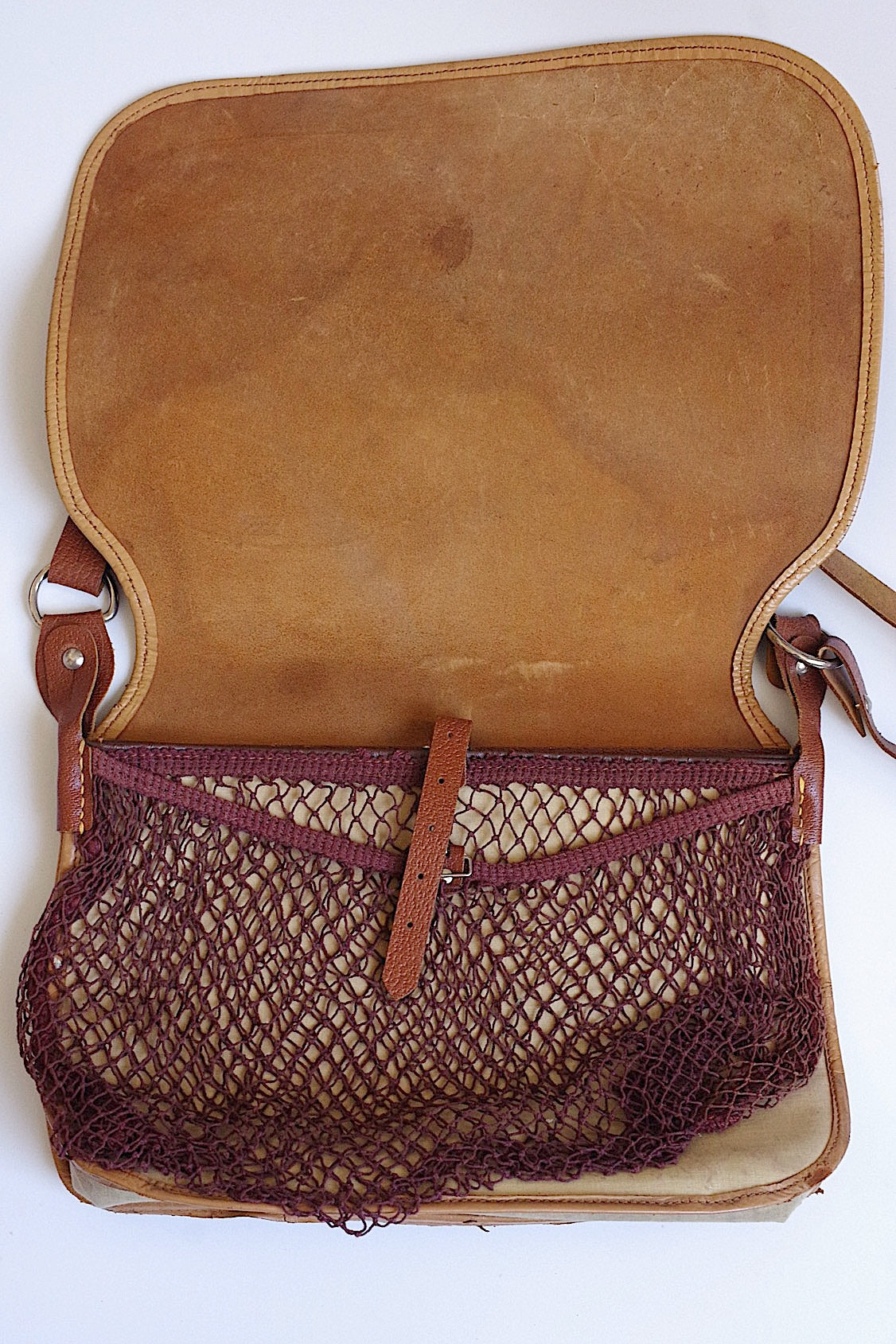 ヴィンテージハンターバッグ　vintage sac pour chasseur .FR a l'epoque