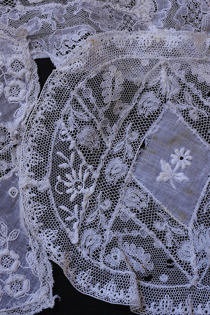 アンティークレース　dentelle antique 素材用　２３種 .FR a l'epoque