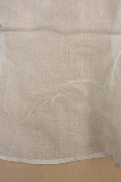 アンティーク古着　vêtement antique アンティーク刺繍　ブラウス .FR a l'epoque