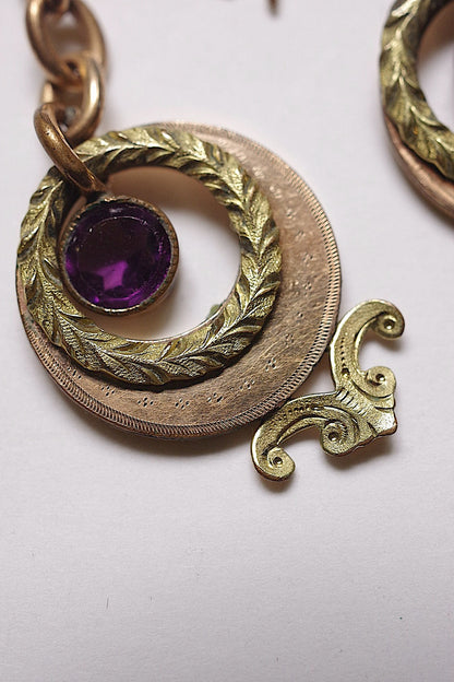 アンティークアクセサリー　Boucles d'oreilles anciennes　antique ピアス .FR a l'epoque