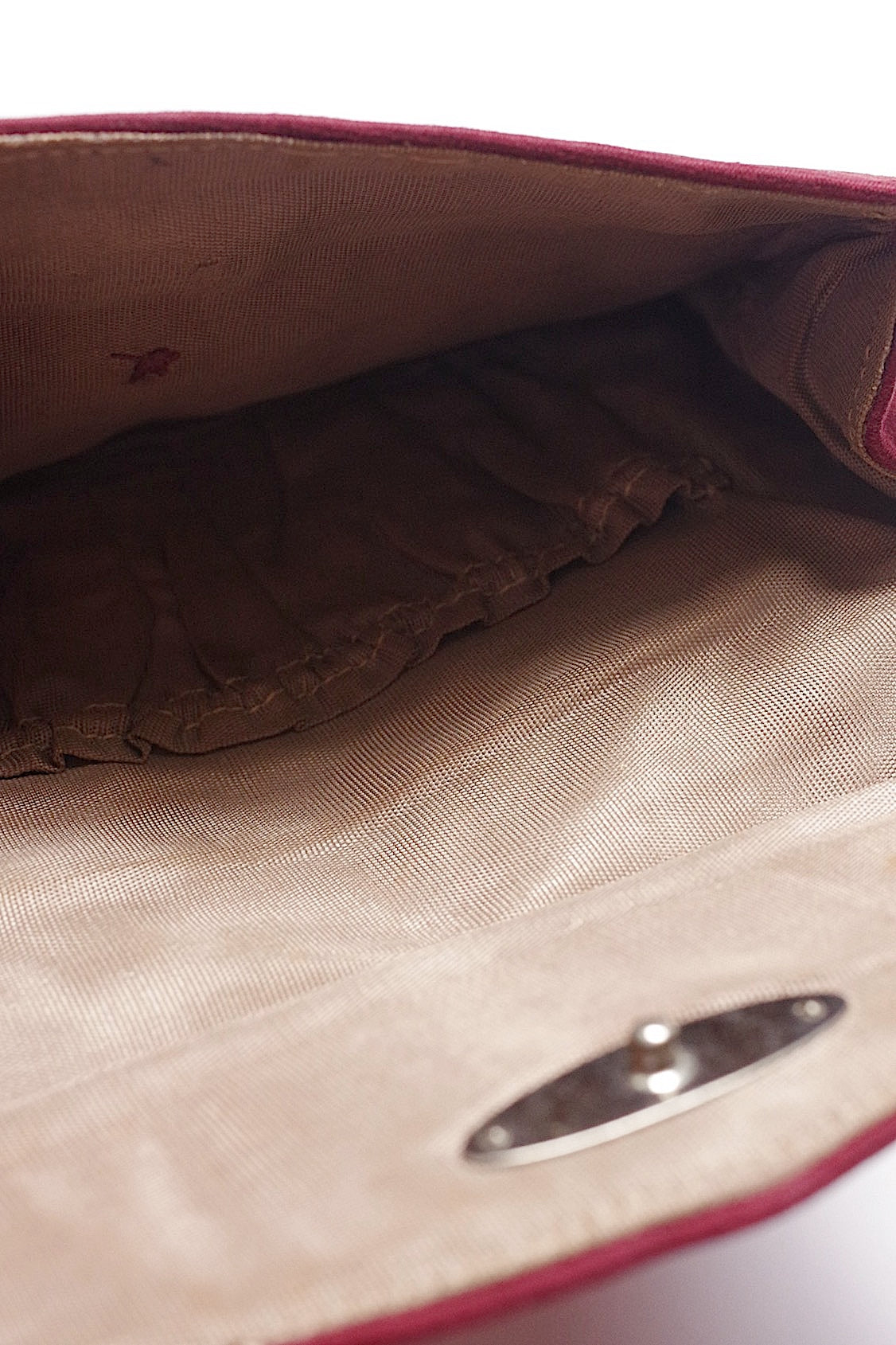 アンティークパース　antique purse 　てんとう虫 .FR a l'epoque