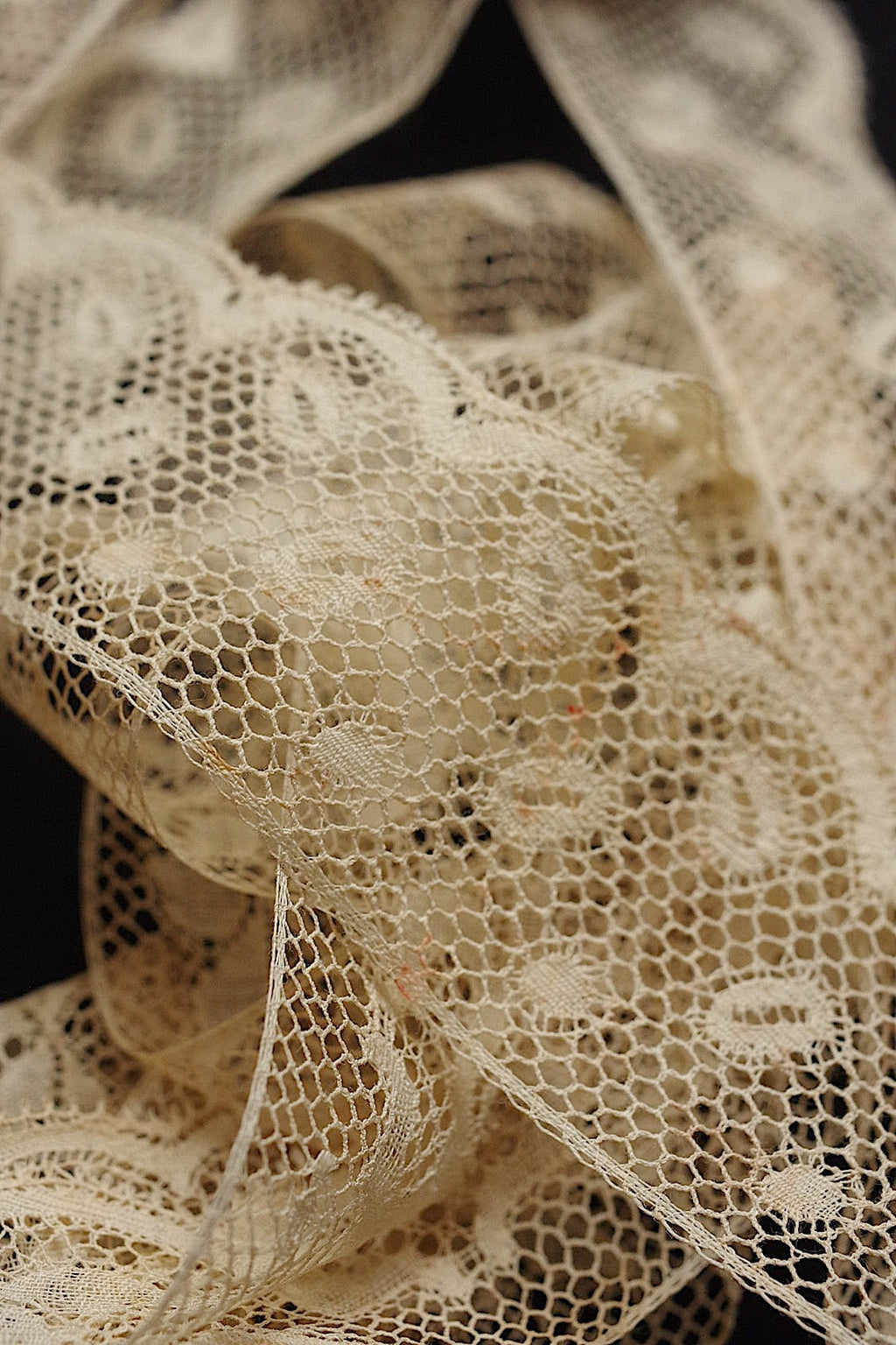 アンティークレース　dentelle antique　10m以上＋510cm .FR a l'epoque