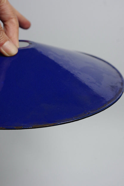 アンティークランプシェード　　abat-jour antique ホーロー .FR a l'epoque