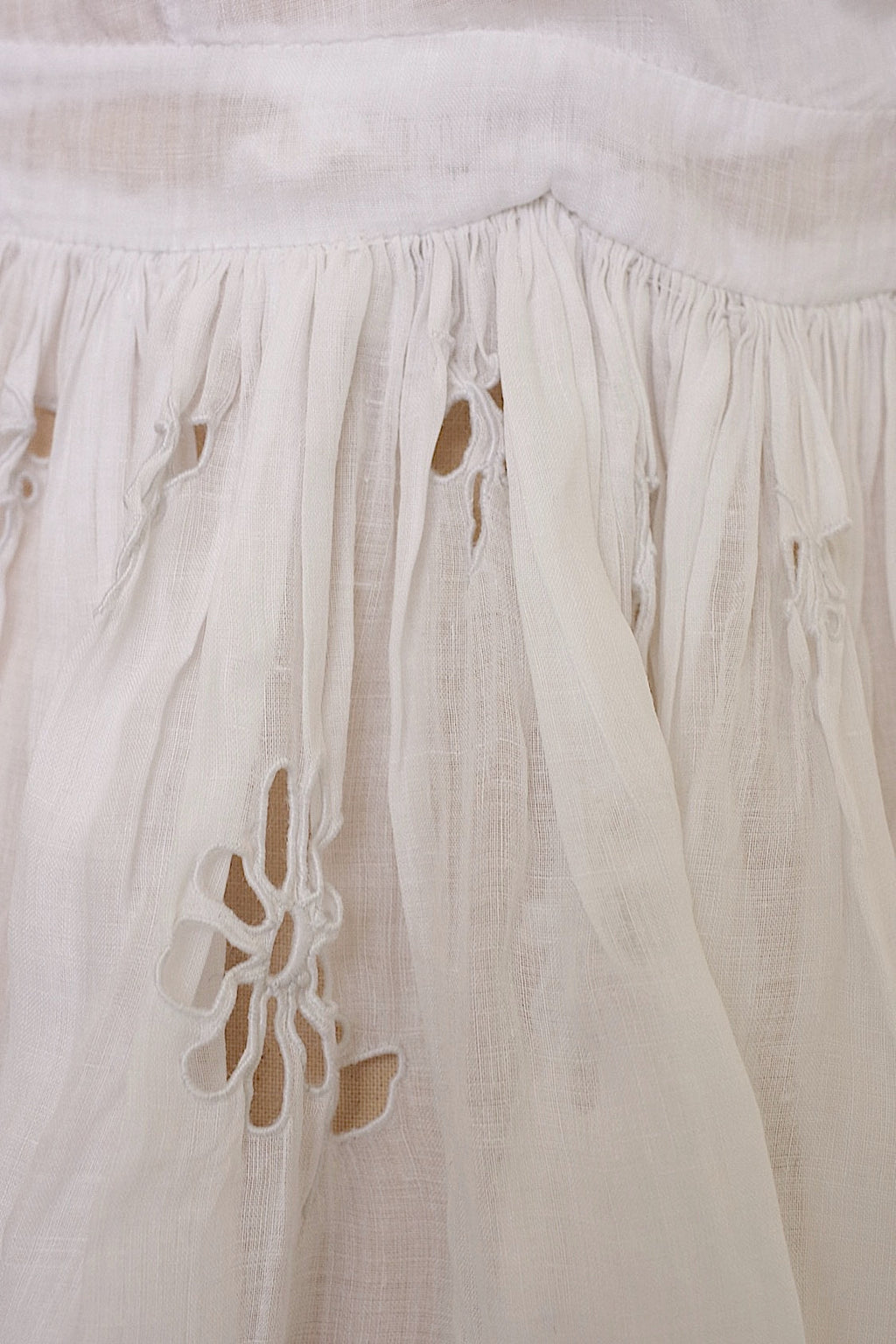 アンティークワンピース　 vêtement antique レースワンピース　小さめサイズ .FR a l'epoque
