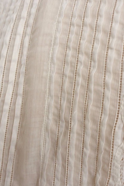 アンティークブラウス　 vêtement antique 　ピンタック羽織ブラウス .FR a l'epoque