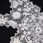 アンティークレース　 dentelle antique 　クロシェレース襟 .FR a l'epoque