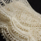 アンティークレース　 dentelle antique 　370cm 140cm .FR a l'epoque