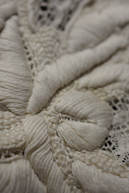 アンティークレース　 dentelle antique 　napperon 刺繍 .FR a l'epoque