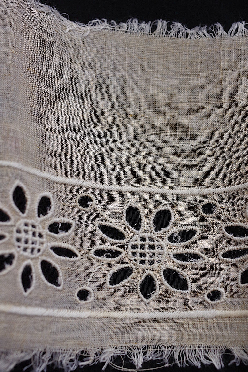 アンティークレース　 dentelle antique 　カットワーク刺繍 .FR a l'epoque