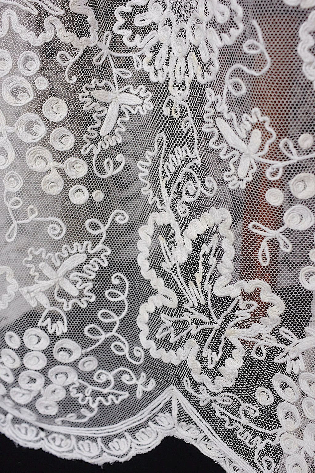 アンティーク教会チュニック　 vêtement  antique aube .FR a l'epoque