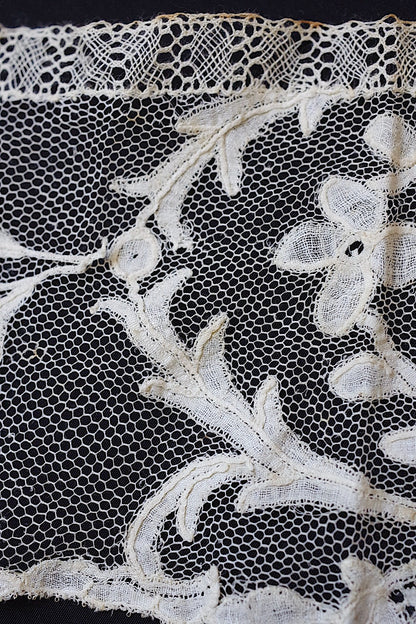 アンティークレース dentelle antique 　300cm .FR a l'epoque