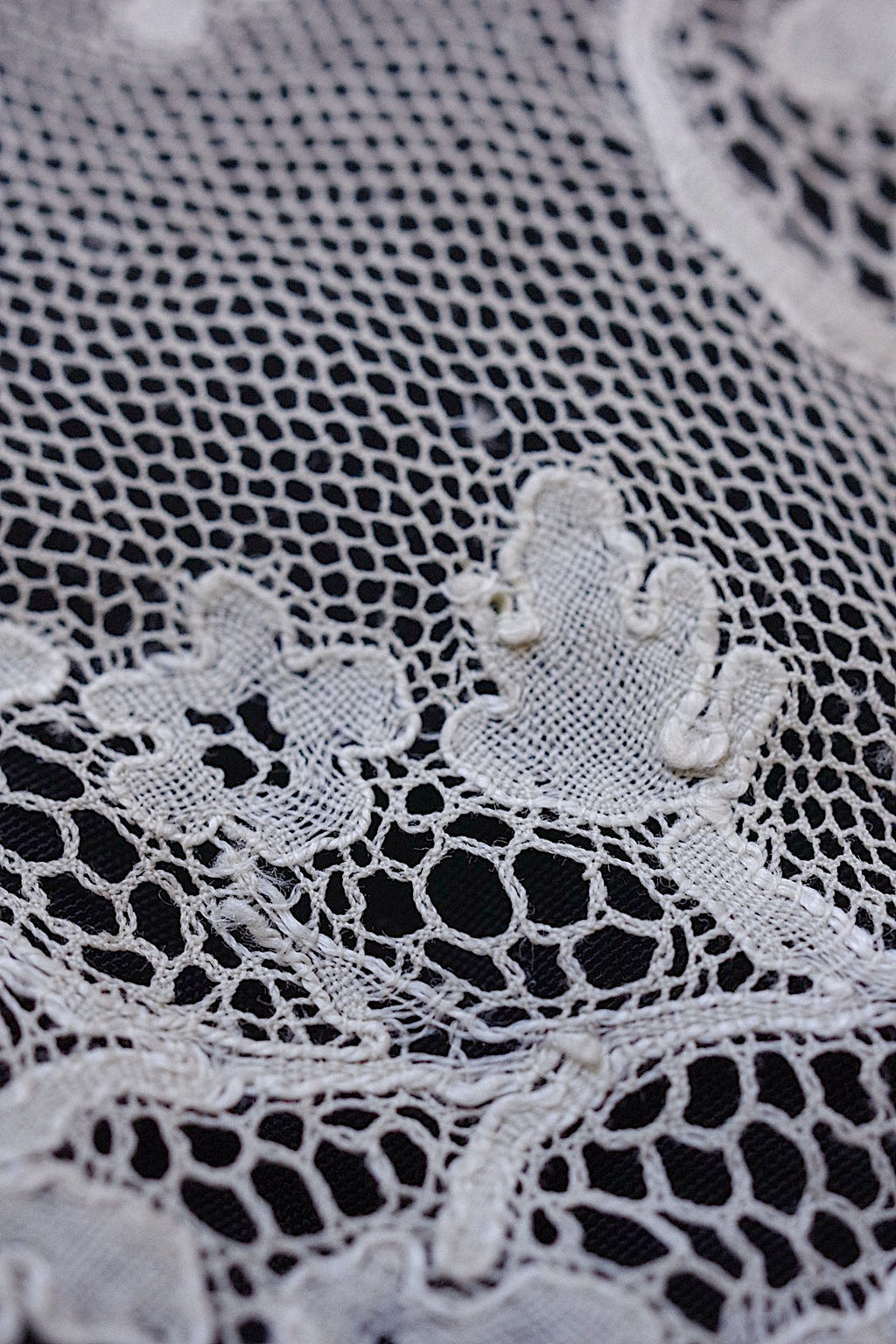 アンティークレース dentelle antique 　240cm .FR a l'epoque