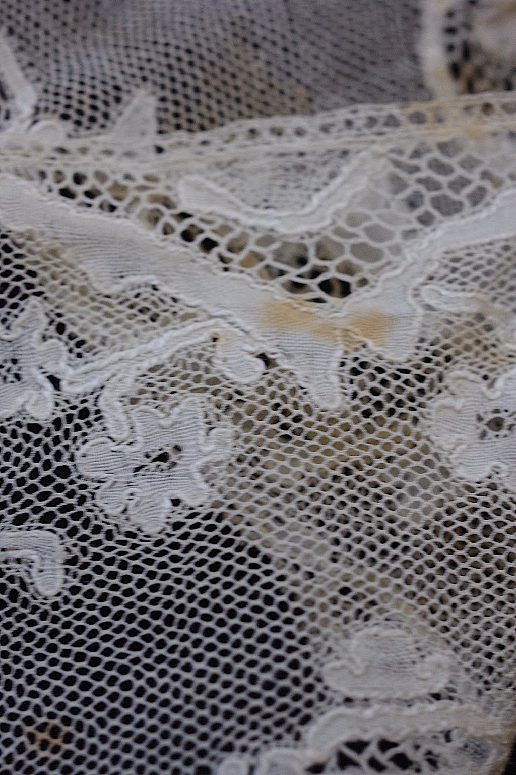 アンティークレース dentelle antique 　240cm .FR a l'epoque