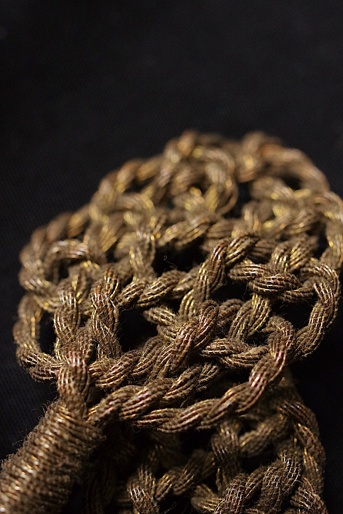 アンティークレース dentelle antique 　メタル糸　モチーフ