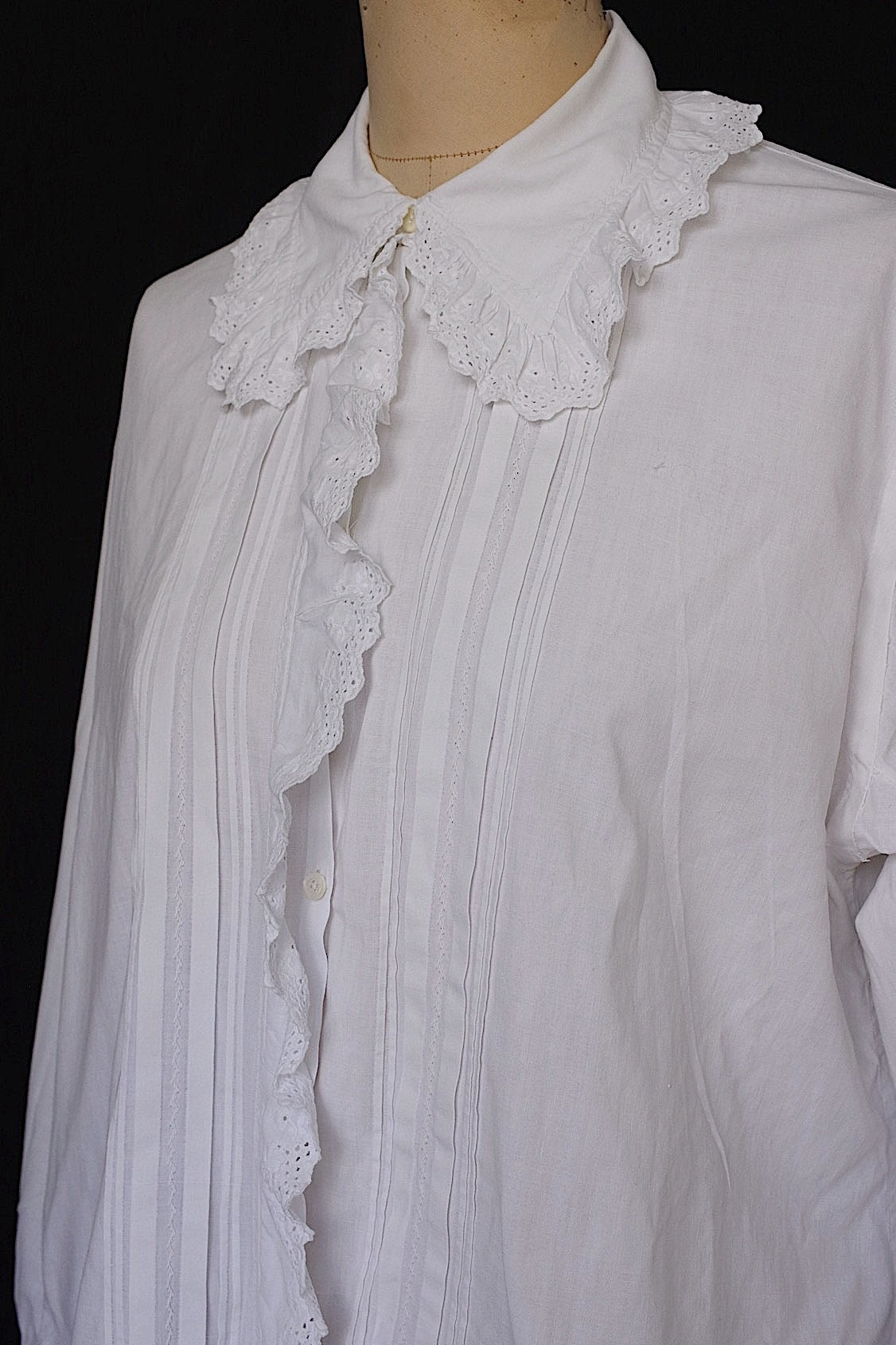 アンティークブラウス　 vêtement  antique blouse 1 .FR a l'epoque