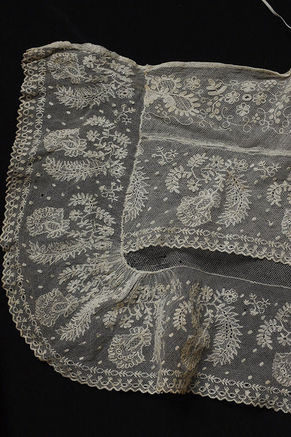 アンティークレース　dentelle antique bebe用キャップ .FR a l'epoque